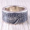 Dollar coin ring