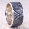 Dollar coin ring