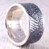 Dollar coin ring