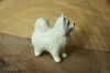 statuette Samoyed, Spitz porcelain