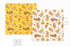 Seamless paper halloween gnomes candy corn_02.JPG