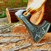 Custom Handmade Steel Tomahawk Axe Throwing Viking Axes.jpeg