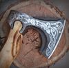 Custom Handmade Steel Tomahawk Axe Throwing Viking.jpeg