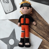 Naruto doll, Crochet Naruto toy, Amigurumi Anime doll