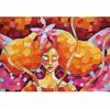 Fairy Painting Butterfly Original Art Meditation Artwork Kids Room Wall Art Oil Canvas_5.jpg