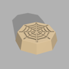 Spiderweb Bath Bomb Mold 3D model