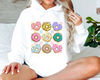 Valentine Sweatshirt, Retro Donut Sweatshirt, Teacher Valentine Sweatshirt, Women's Valentines Day Sweatshirt, Donut Shirt, Teacher Gift Tee.jpg