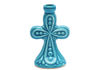 Cross Shape Ceramic Candlestick