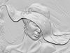 3D Model STL file bas-relief Girl in a hat