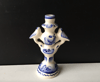 Ceramic candle holder - Two White Holy Doves