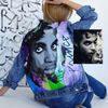 hand painted women jacket-jean jacket-denim jacket-girl clothing-designer art-wearable art-custom clothes-0.jpg