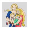 cross stitch pattern FMA Children