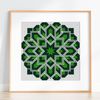 minimalist cross stitch pattern