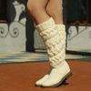 crochet boots ugg knitted snow 1.jpg