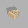 Knit hat Bath Bomb 3D model