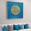 abstract-gold-moon-artwork-textured-original-painting-blue-home-decor-above-couch-art