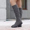 crochet boots ugg knitted snow 3.jpg