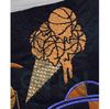 basketball ice cream streetball patch machine embroidery design