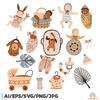 Newborn baby nursery clipart UI.jpg