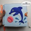 quiet book pattern ocean -1