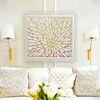 golden-daisy-abstract-textured-wall-art-original-painting-living-room-decor