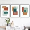 Three abstract geometric prints are available for download