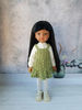 Paola Reina doll clothes, 12 inch doll outfit, Sundress and blouse for dolls, Knitted doll clothes, Paola Reina outfit