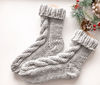 Women knitted woolen socks