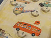 8 Vintage Board Game Table Billiard Pinball Kids Toy URBAN TRANSPORT USSR 1970s.jpg