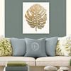 Modern-living-room-decor-botanical-art-monstera-leaf-painting-abstract-wall-art-floral-wall-decor
