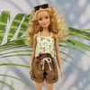 Barbie floral top and shorts.jpg