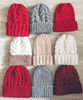 knitted women's hat