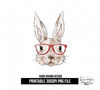 Red Glasses Easter Bunny Sublimation Design.jpg