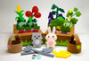 Toy vegetable garden from felt