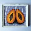 Handwritten-still-life-two-halves-of-papaya-by-acrylic-paints-1.jpg