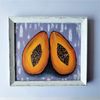 Handwritten-still-life-two-halves-of-papaya-by-acrylic-paints-4.jpg