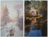 9 PAVLOVSK vintage color photo postcards set views of town USSR 1969.jpg