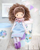 Crochet toy pattern doll