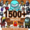 1500 Among Us SVG Bundle, Among Us Character SVG, Among Us Shirt SVG, Among Us Pets Hats, Impostor Svg, Among Us crewmate, Among us sticker.jpg