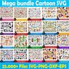 25k Files Cartoon Bundle SVG, Clipart, SVG Bundle, SVG for Tshirts, Looney Tune svg, svg Cartoon Bundle, Vectors svg, Vectors files, Vectors.jpg