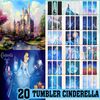 Cinderella Tumbler, Cinderella PNG, Tumbler design, Digital download.jpg