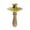The hand held candlestick