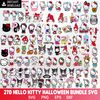 Hello Kitty Bundle svg, Hello kitty halloween svg, eps, png, dxf, Horror kitty digital files.jpg