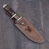 Damascus Steel Hunting Knife Handmade Damascus Steel Knife With Leather Sheath Best Camping and Outdoor Knife (6).jpg