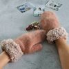 angora arm warmer