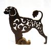 figurine brown Portuguese water dog