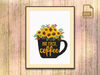 Set of 2 Patterns But First Coffee Cross Stitch Pattern, But First Coffee Pattern, But First Tea Cross Stitch Pattern, Modern Cross Stitch Pattern #ktn_009