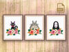 Set of 3 Movie Cross Stitch Pattern, Movie Cross Stitch Pattern, TV Cross Stitch Pattern, Nursery Wall Decor Cross Stitch Pattern #tv_048