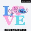 Stitch and Angel svg Layered svg Heart Love svg, Layered by colors svg, Vinyl Cut Files, Valentines Day Sign SVG, Heart Love svg.jpg