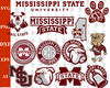 Svg Bundle Layered Item, Clipart Files, Cricut files, Digital Vector Cut File, Mississippi State Bulldogs svg.png